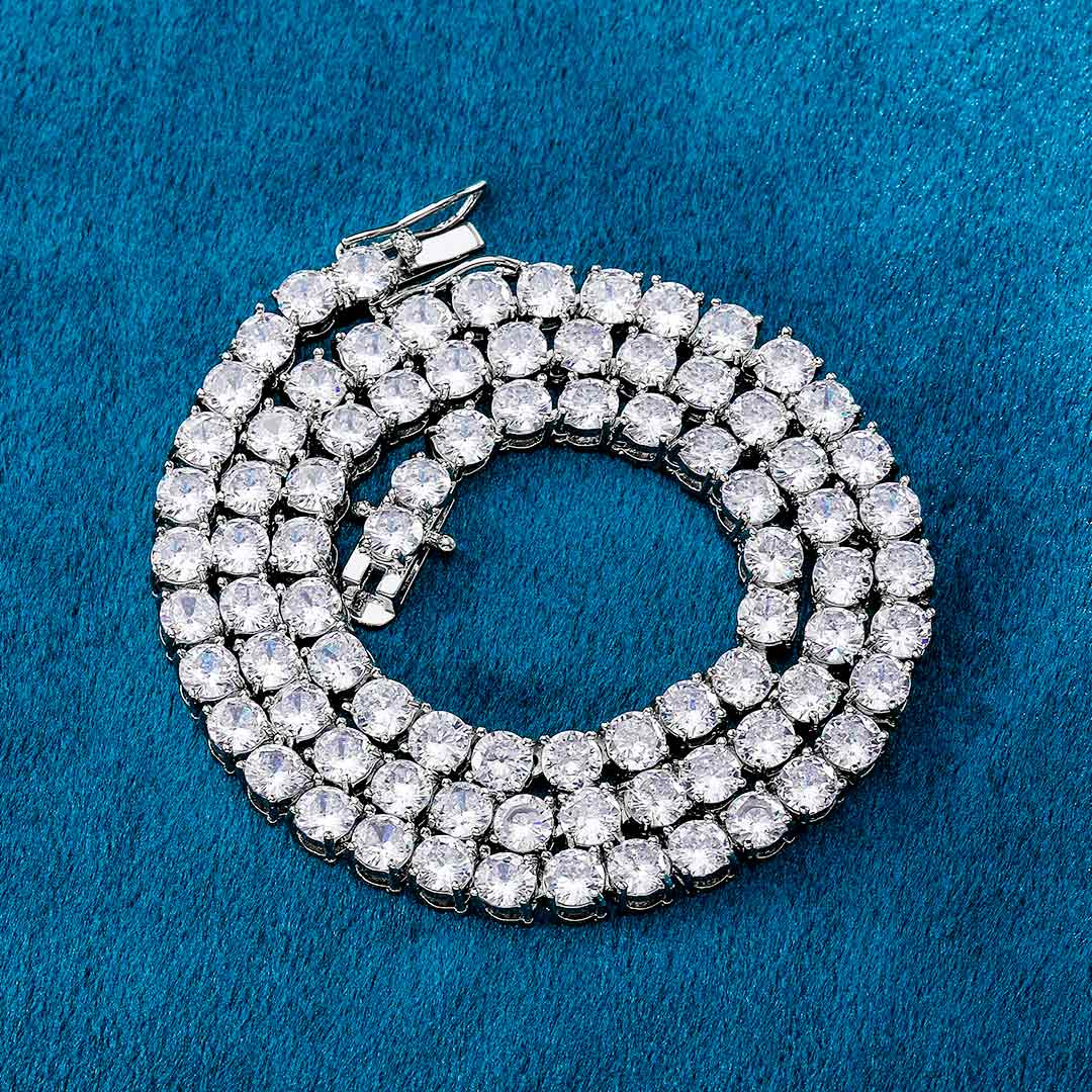 3mm Moissanite Tennis Chain