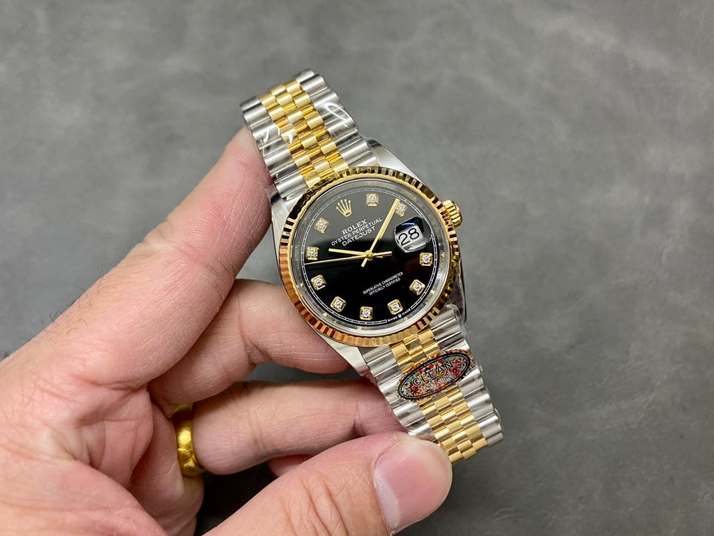 Rolex Datejust Two Tone Diamond Dial