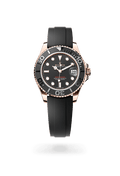 Rolex Yacht Master Oysterflex Rose gold