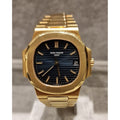 Patek Philippe Nautilus Yellow Gold, Black Dial
