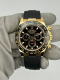 Rolex Daytona Yellow gold, black dial