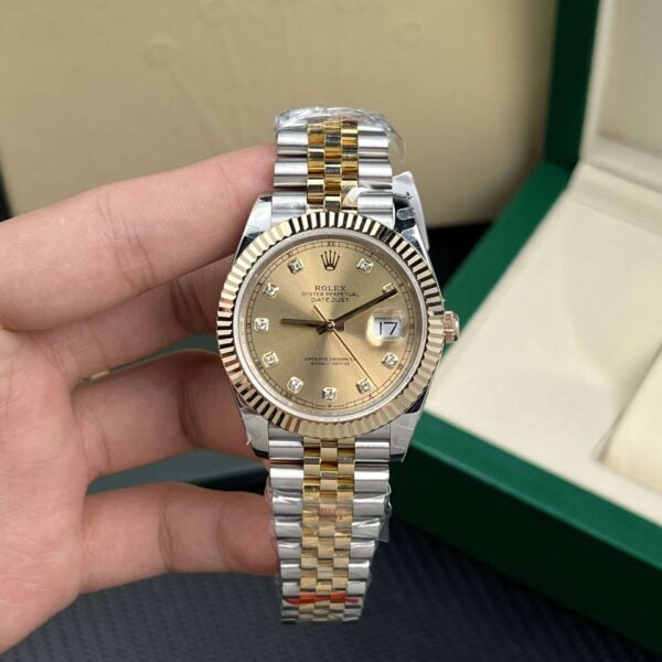 Rolex Datejust Two Tone Diamond Dial