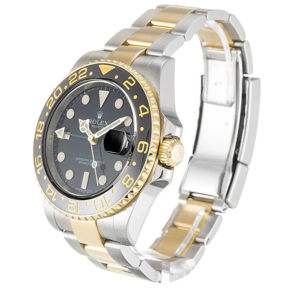 Rolex GMT-Master Two-Tone Black Dial 40mm