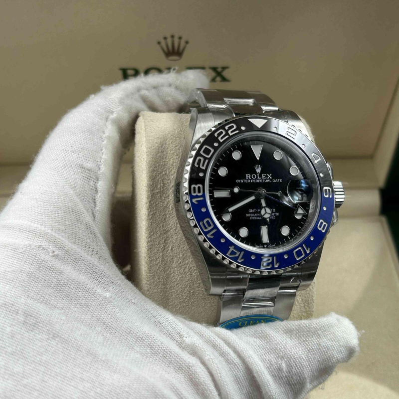 Rolex GMT-Master Black Dial "Batman" 40mm