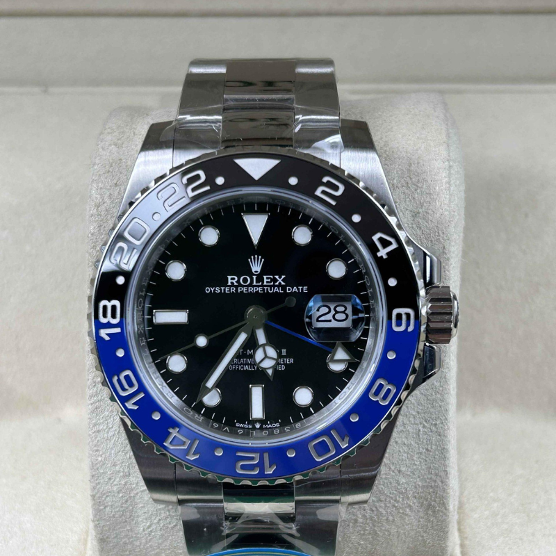 Rolex GMT-Master Black Dial "Batman" 40mm