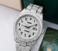 Rolex Datejust VVSD Diamond Moissanite