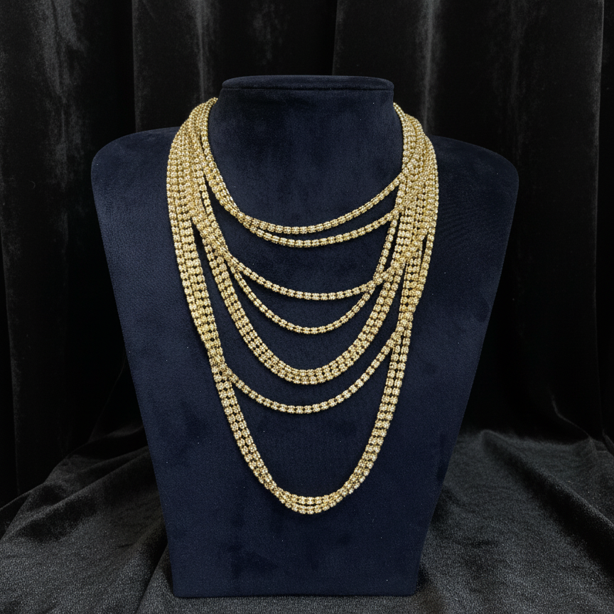 Moon Ice Chain Gold