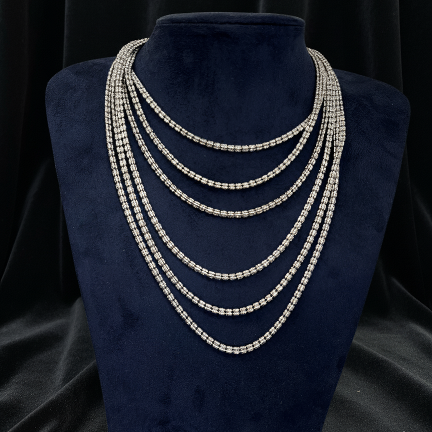 Moon Ice Chain Silver