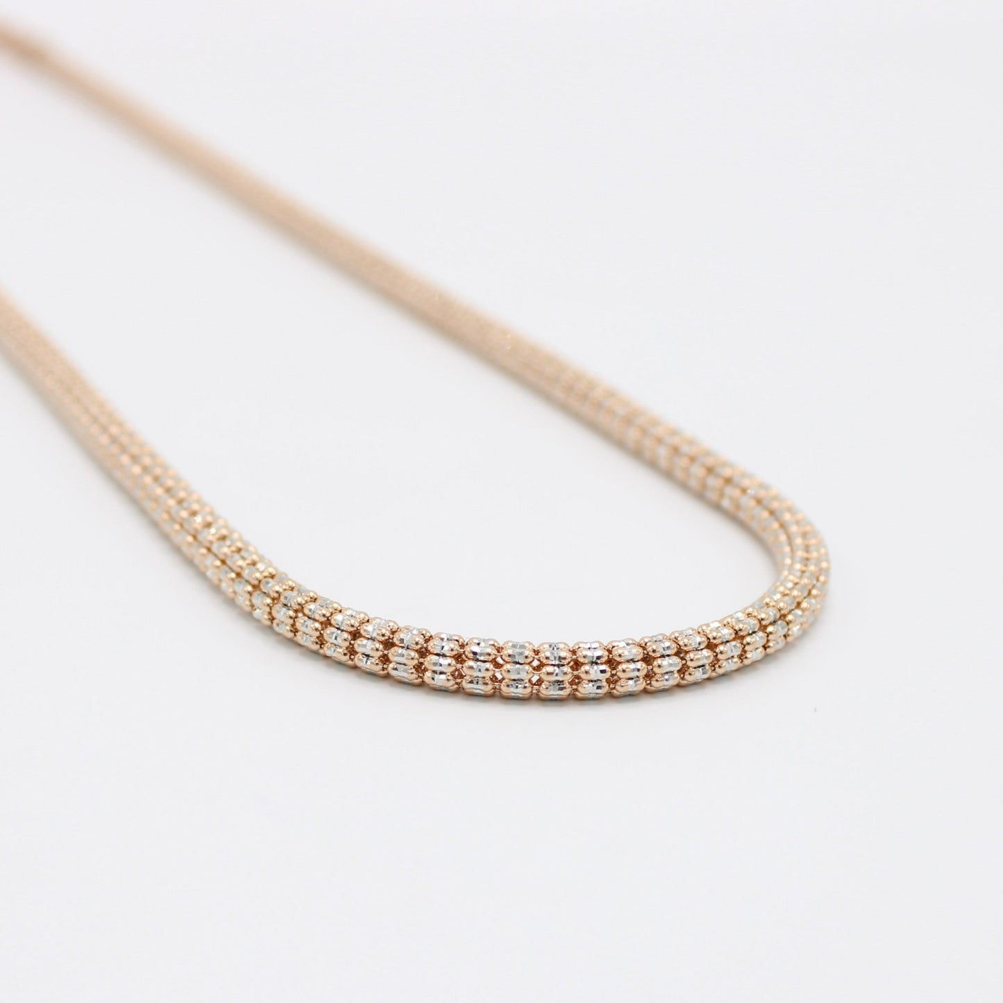 Moon Ice Chain Rose Gold