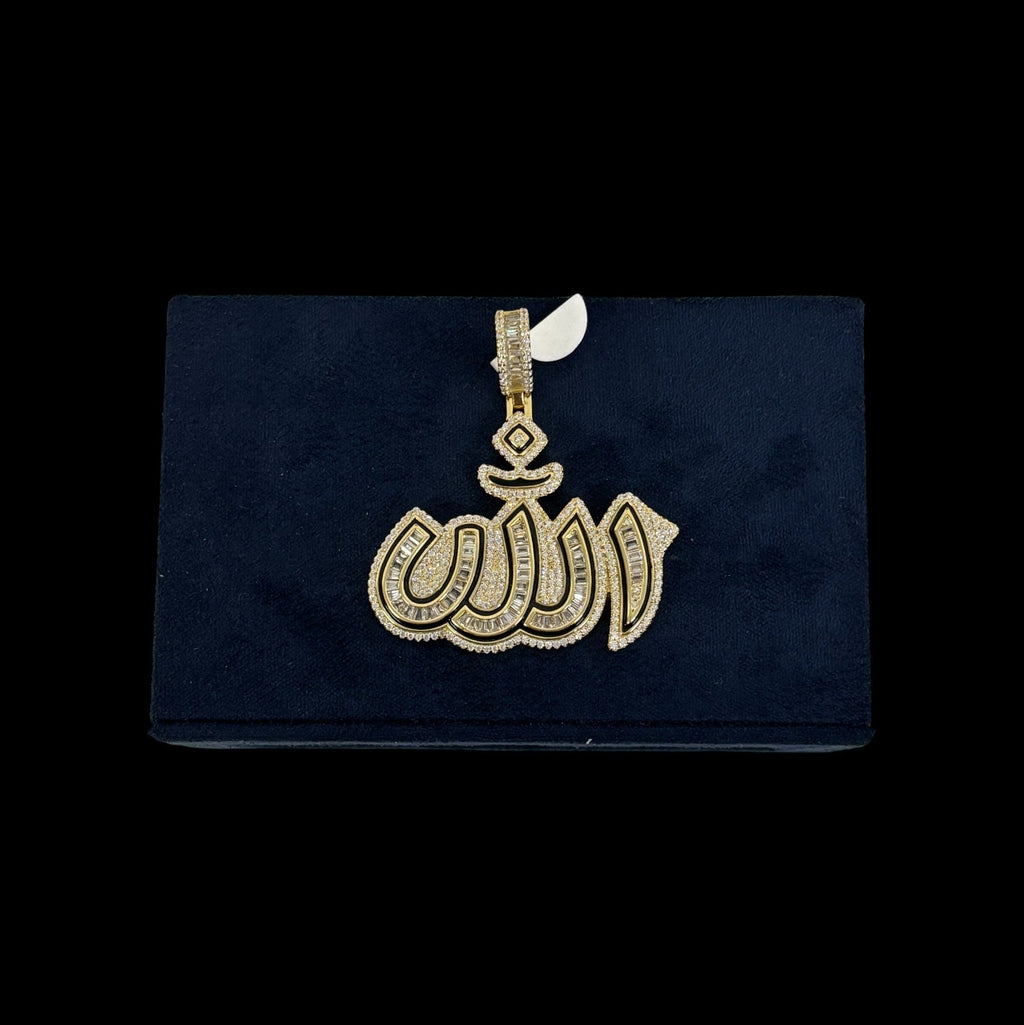 Allah Two Tone Pendant