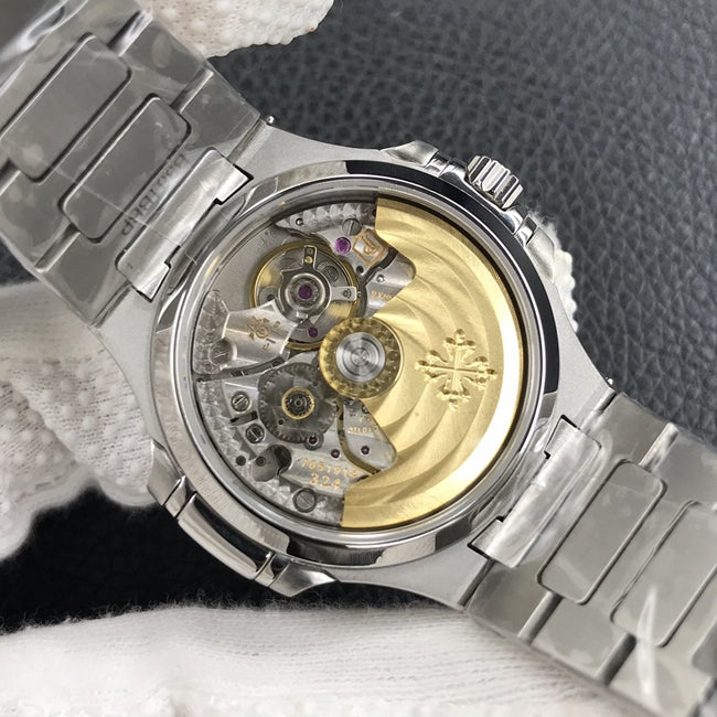 Patek Philippe Nautilus, Diamond Bezel Grey Dial