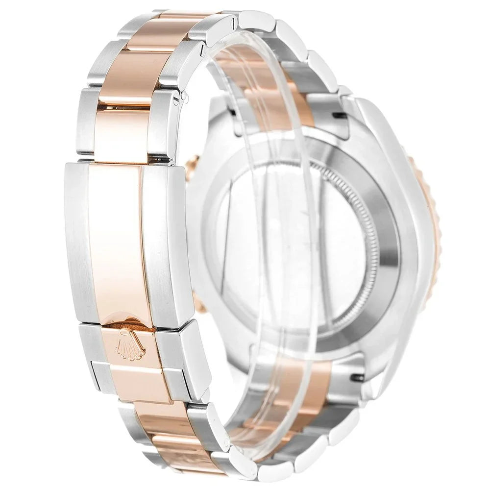 Rolex Yacht Master Two-Tone Rose Gold White Dial, 44mm