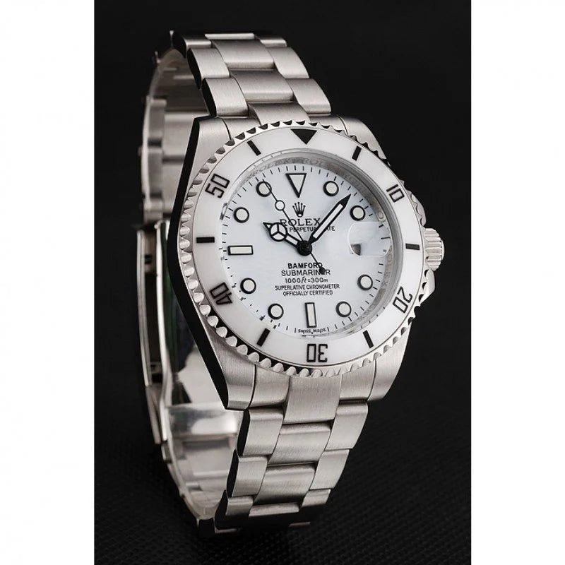 Rolex Submariner White Dial 40mm