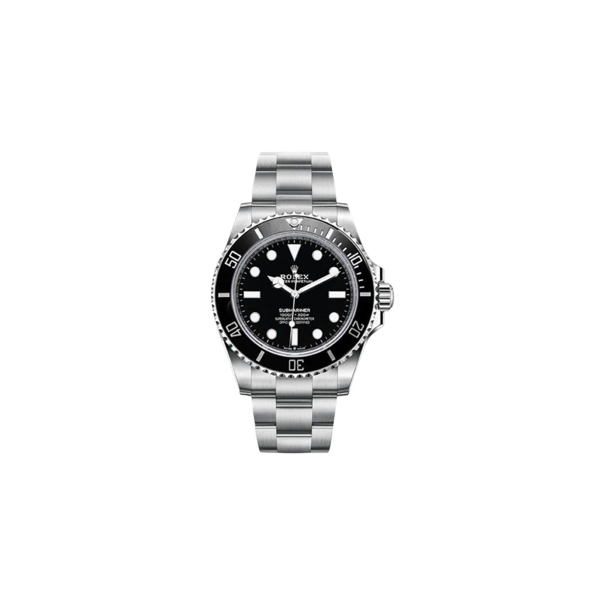 Rolex Submariner Black Dial No Date