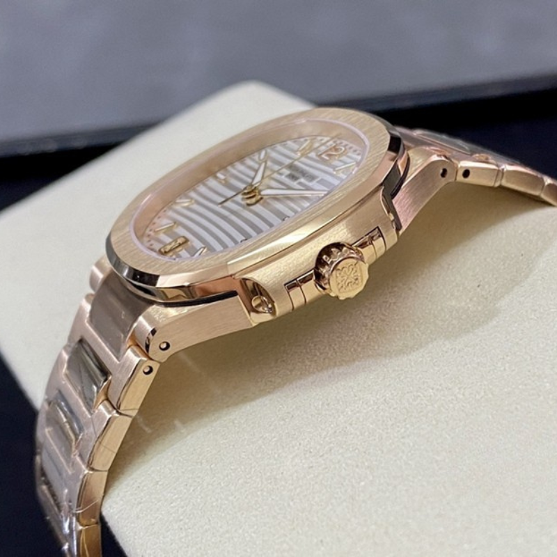 Patek Philippe Nautilus, White Gold Dial
