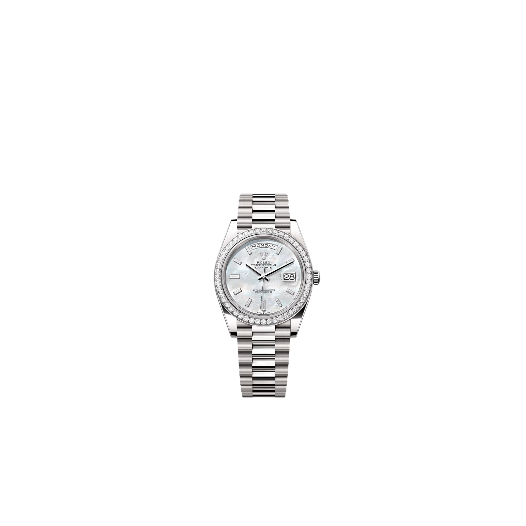 Rolex Day-Date Diamond Bezel & Diamond Dial