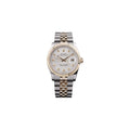 Rolex Datejust Two-tone White Dial With Diamonds 31 mm