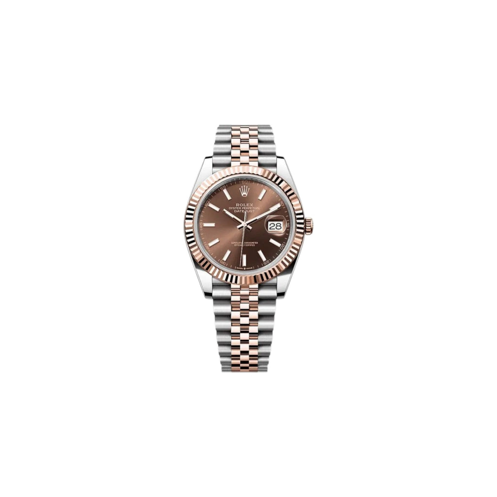 Rolex Datejust With Chocolate Jubilee Dial, 41mm
