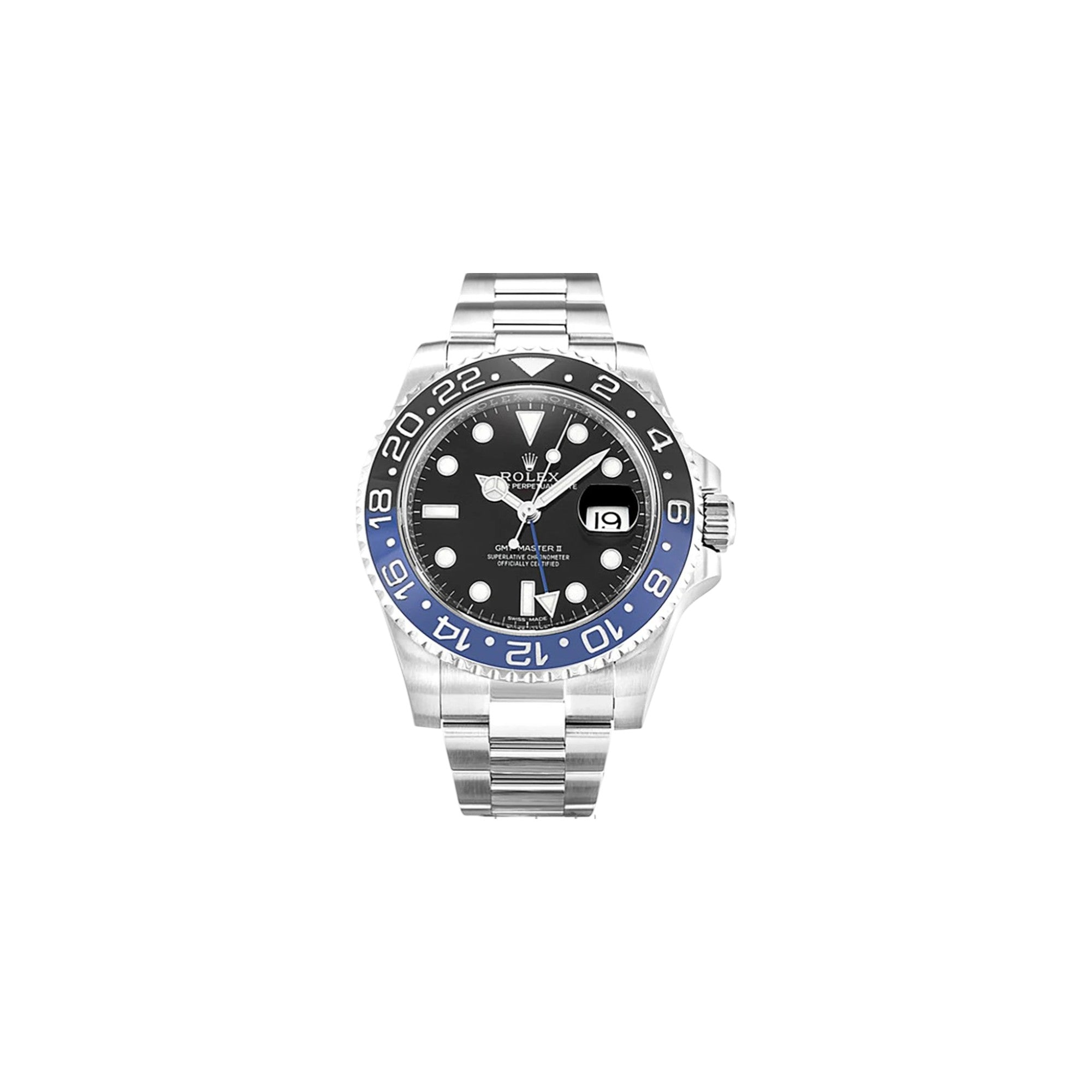 Rolex GMT-Master Black Dial "Batman" 40mm