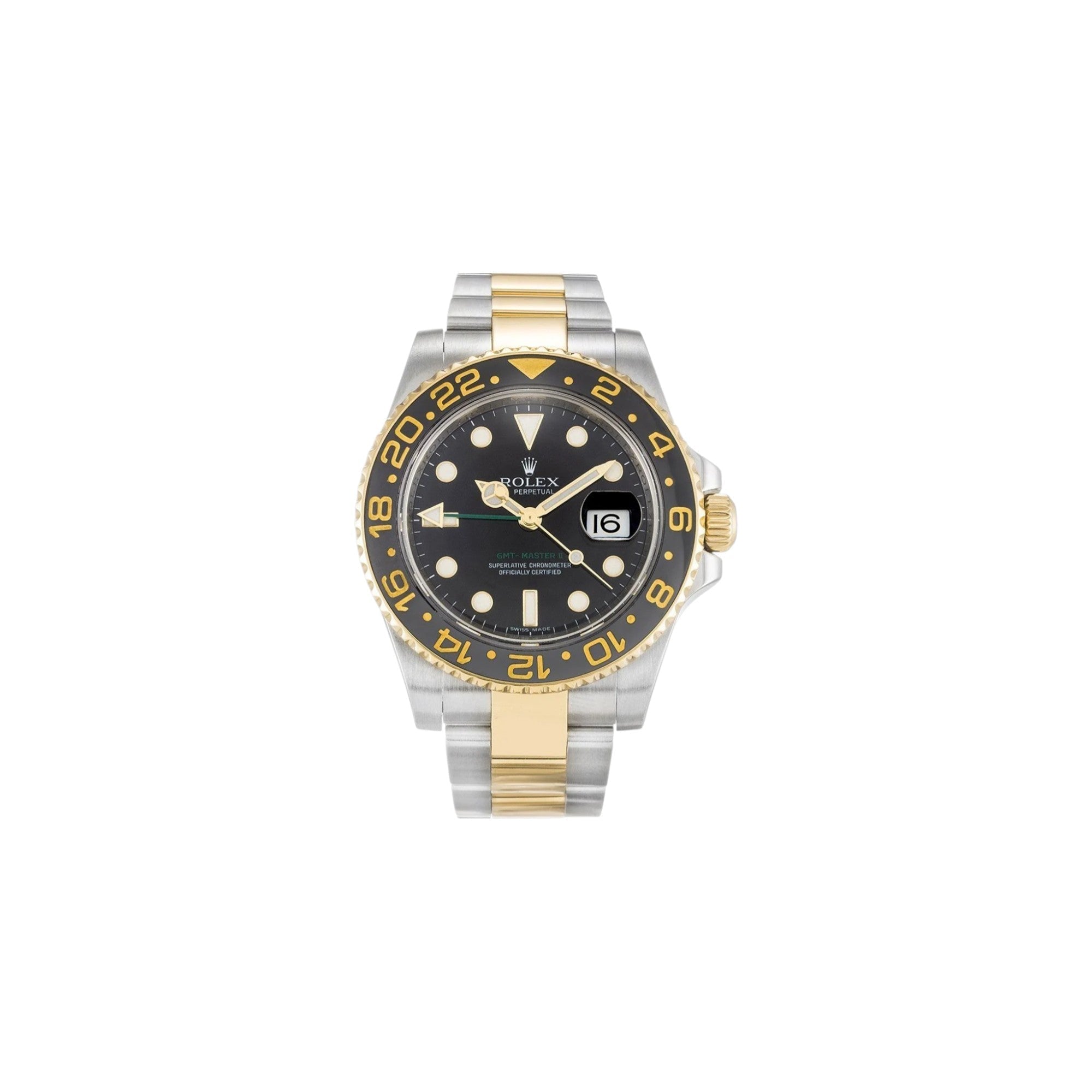 Rolex GMT-Master Two-Tone Black Dial 40mm