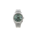 Rolex Datejust Green Dial Jubilee