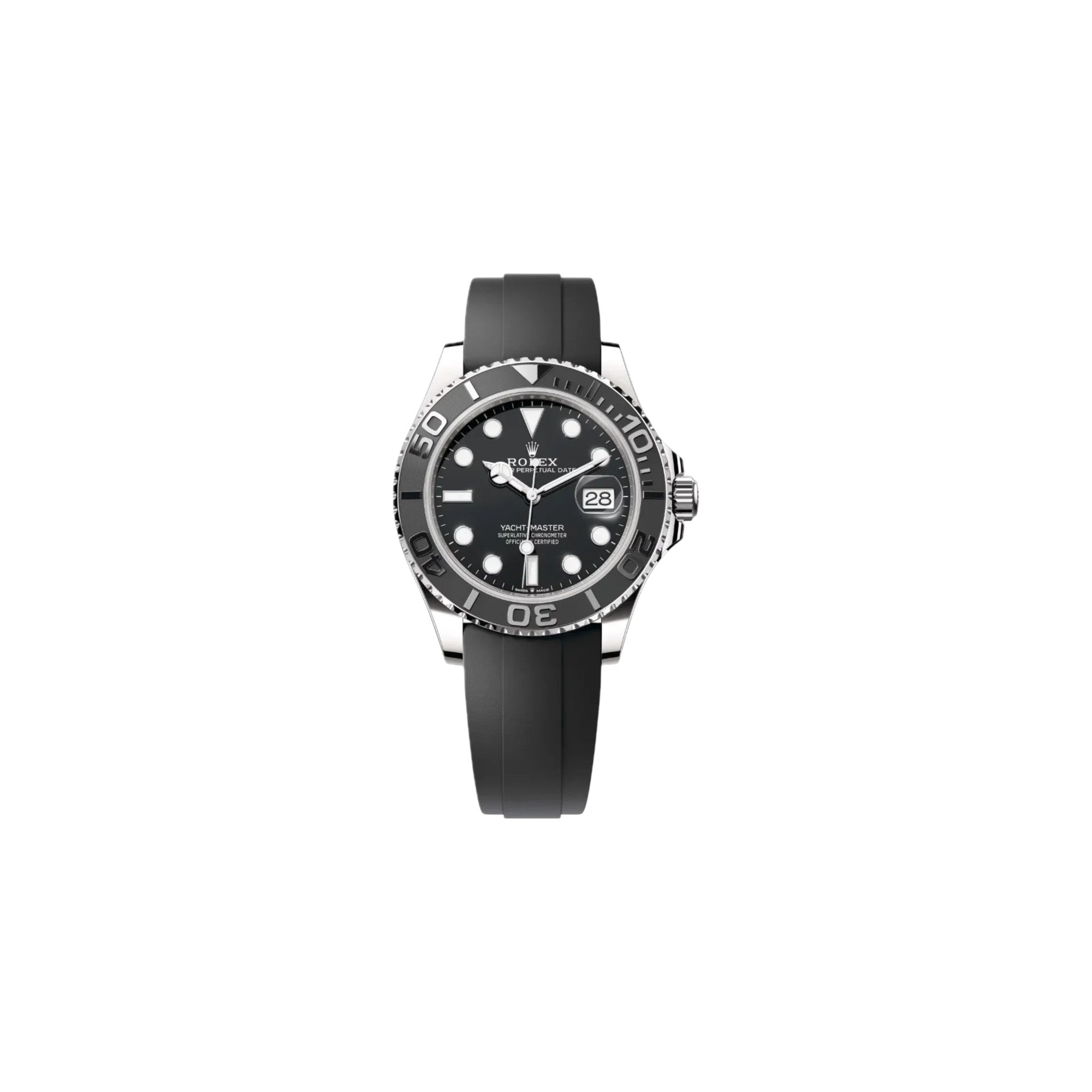 Rolex Yacht-Master Oysterflex Black Dial 42mm