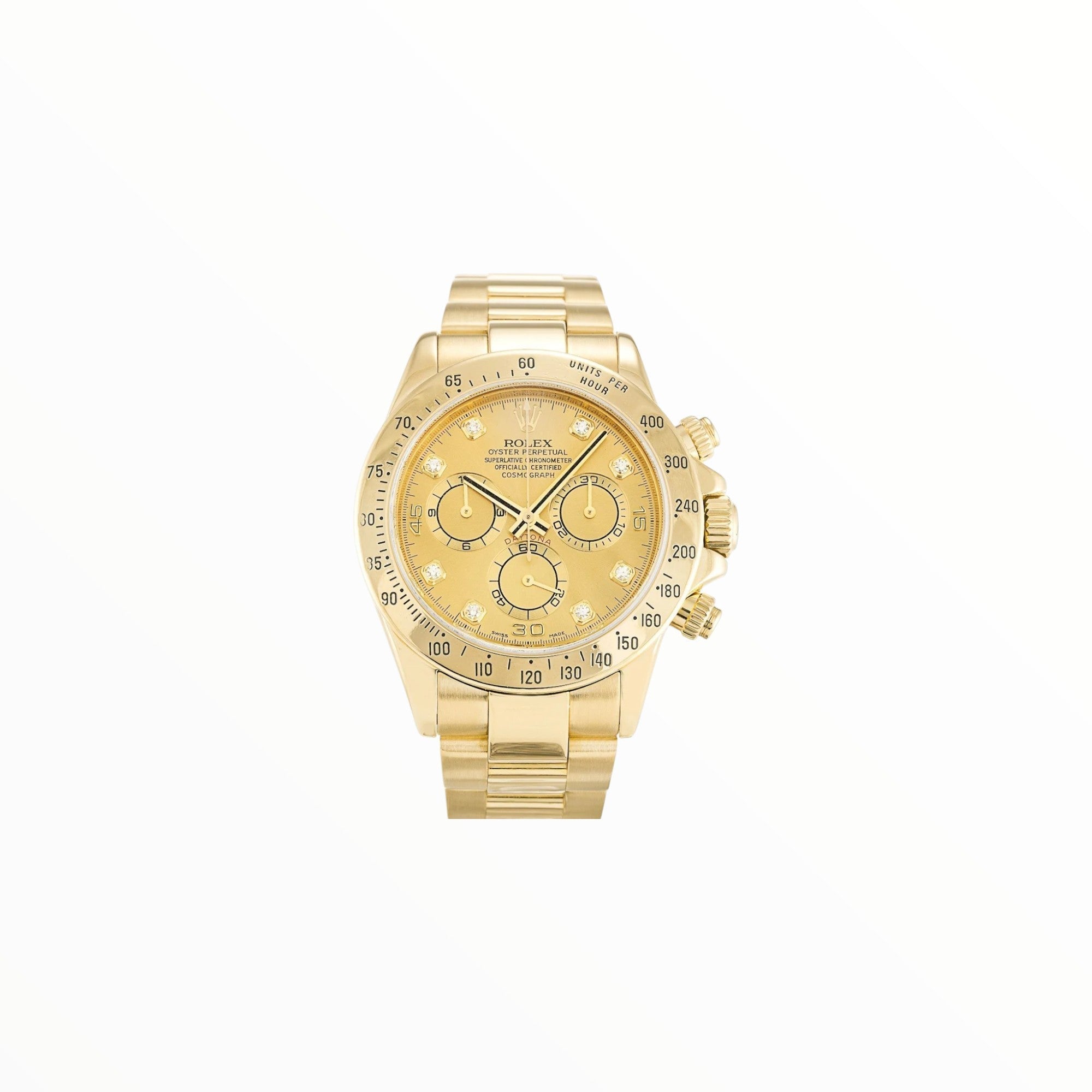 Rolex Daytona Gold With Champagne Dial