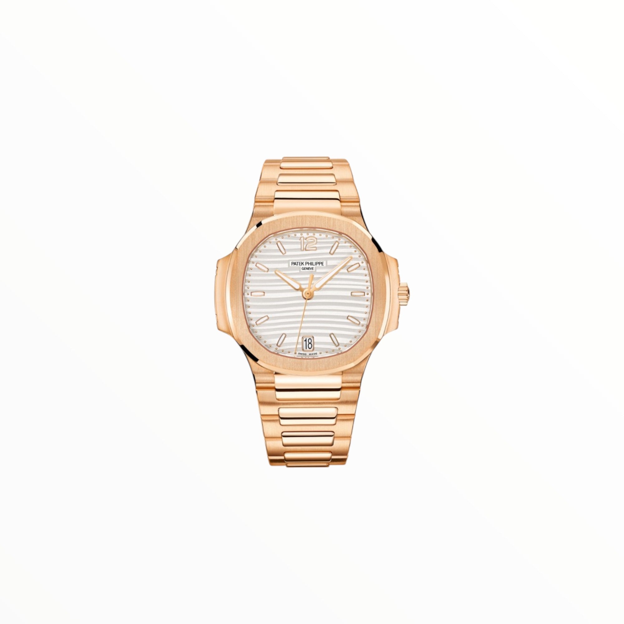 Patek Philippe Nautilus, White Gold Dial