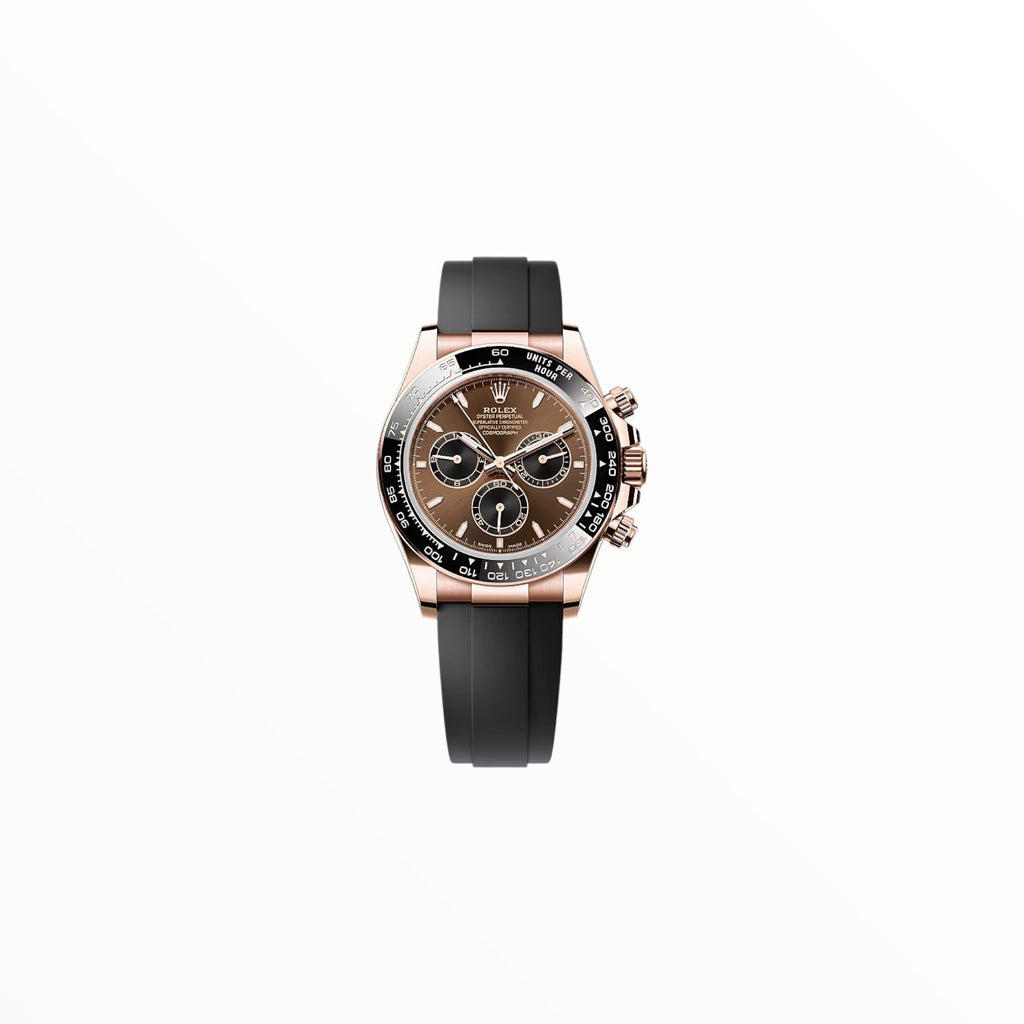 Rolex Daytona Chocolate Dial with Rubber Strap