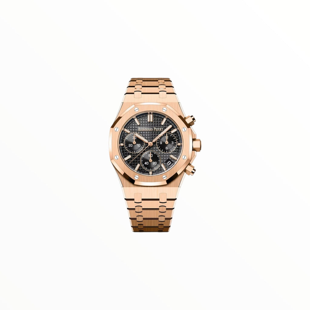 Audemars Piguet Royal Oak Rose Gold Blue Dial