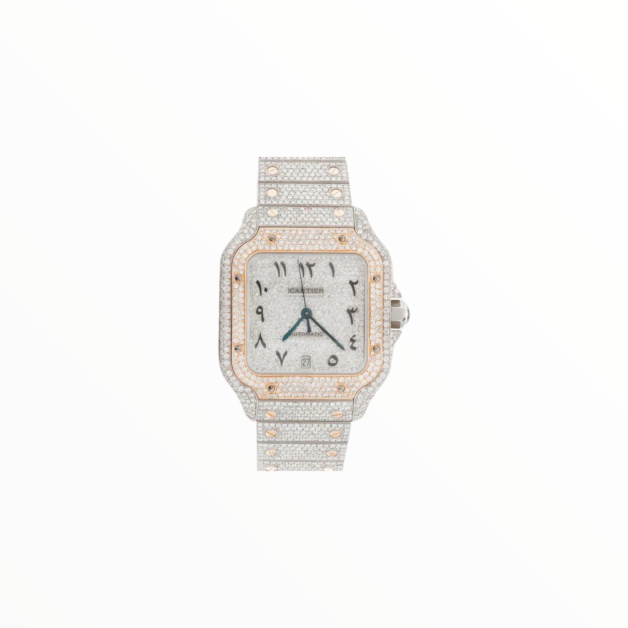 Cartier Santos Two-Tone VVS, 40mm